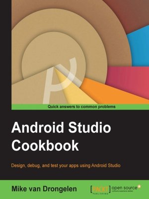 cover image of Android Studio Cookbook